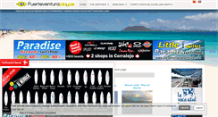 Desktop Screenshot of fuerteventuraplayas.com